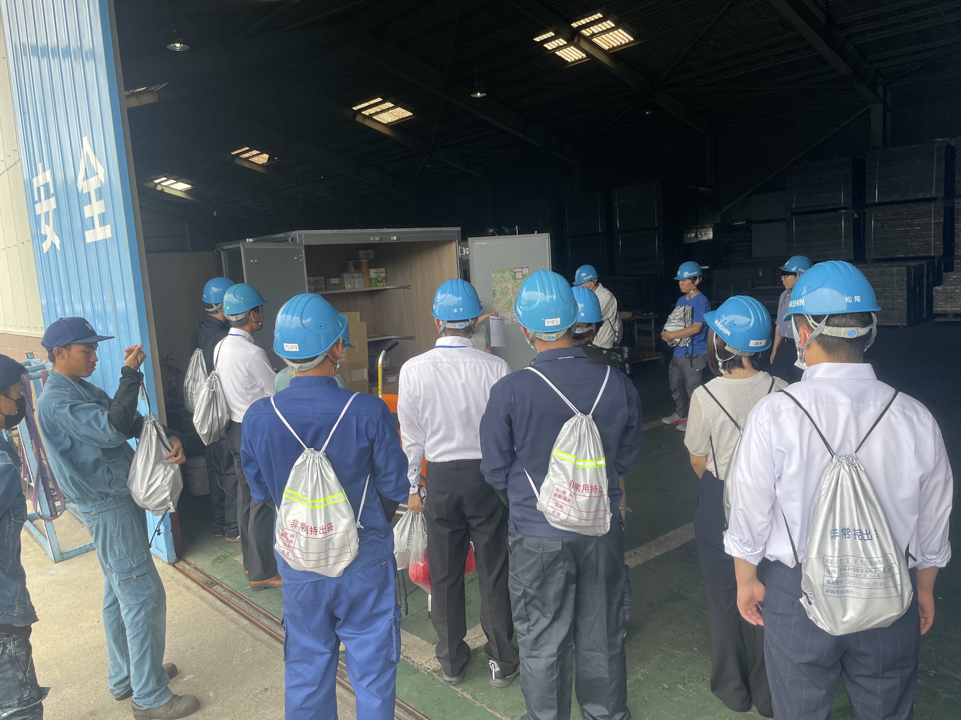 避難訓練を実施しました